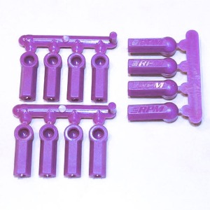 하비몬[단종] [RPM-73378] (12개입) Heavy Duty Rod Ends Purple for most Losi, Associated and HPI turnbuckles using 4.3mm balls &amp; 4-40 thds.[상품코드]RPM