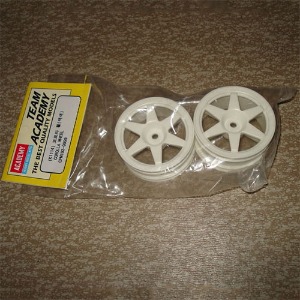 하비몬[#CPM192] [2개입] 1/10 Onroad/Rally K114 6 Spoke Wheel (White)[상품코드]ACADEMY