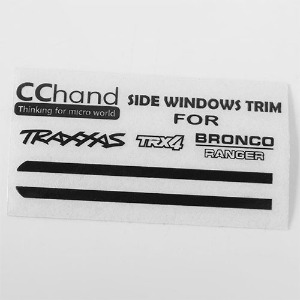 하비몬[#VVV-C0519] Front Side Window Trim for Traxxas TRX-4 &#039;79 Bronco Ranger XLT[상품코드]CCHAND
