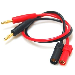하비몬[#BM0149] [XT150 충전잭] Charging Lead - XT150 Connector/12AWG Silicone Wire 20cm (충전 케이블)[상품코드]BEST-RCMODEL