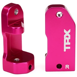 하비몬[#AX3632P] Caster Blocks, 30-Degree, Pink-Anodized 6061-T6 Aluminum (Left &amp; Right)/ Suspension Screw Pin (2)[상품코드]TRAXXAS