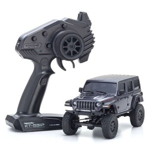 하비몬[#KY32521GM] 1/24 Mini-Z 4x4 Jeep Wrangler Rubicon (MX-01｜Gray) (교쇼 미니지 4x4 지프 랭글러 루비콘｜휠베이스 120mm)[상품코드]KYOSHO