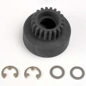하비몬[#AX4120] Clutch Bell, (20-Tooth)/ 5x8x0.5mm Fiber Washer (2)/ 5mm E-Clip (Requires #4611-Ball Bearings, 5x11x4mm (2)[상품코드]TRAXXAS