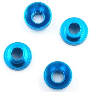 하비몬[#YA-0577BU] [4개입] Aluminum Servo Washer M3 Thread (Blue)[상품코드]YEAH RACING
