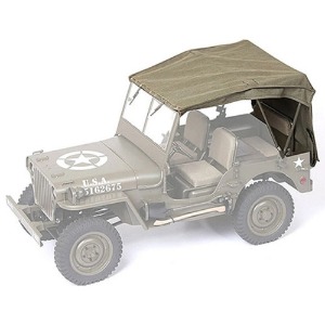 하비몬[#C1031] Canvas Top for 1/6 4WD 1941 Willys Jeep Military scaler[상품코드]ROC HOBBY