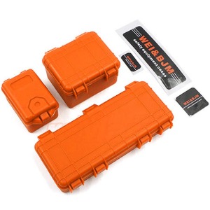 하비몬[#XS-56727OR] Scale Plastic Equipment Case Accessory 3pcs for 1/10 Crawler Orange[상품코드]XTRA SPEED