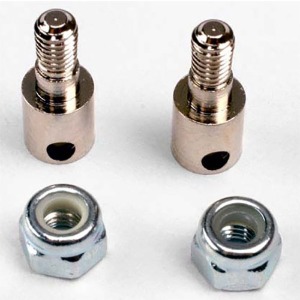 하비몬[#AX3180] Rod Guides (2)/ 3mm Nylon Locknuts (2) (NITRO)[상품코드]TRAXXAS