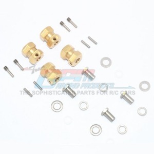 하비몬[#RR010X/1215-OC] Brass Wheel Hex Adapters 15mm (for RR10)[상품코드]GPM