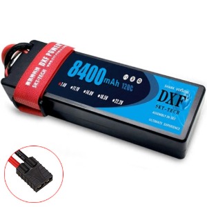 하비몬7.4V 8400mAh 120C 2S Hard Case Lipo Battery (TRX잭)[상품코드]DXF