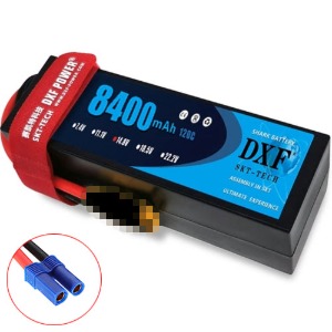 하비몬14.8V 8400mAh 120C 4S Hard Case Lipo Battery (EC5잭)[상품코드]DXF