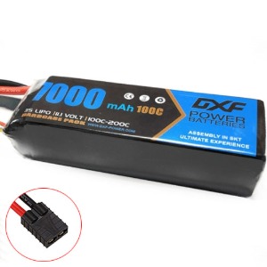 하비몬11.1V 7000mAh 100C 3S Soft Case Lipo Battery (TRX잭)[상품코드]DXF