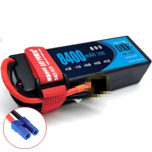 하비몬11.1V 8400mAh 120C 3S Hard Case Lipo Battery (EC5잭)[상품코드]DXF