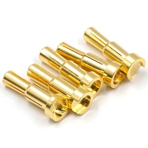 하비몬[#WPT-0152] [5개] 4mm/5mm Bullet Connectors (길이 20+3mm)[상품코드]YEAH RACING