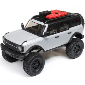 하비몬[#AXI00006T2] 1/24 SCX24 2021 Ford Bronco Hard Body 4WD RTR Scale Mini Crawler (Silver) w/2.4GHz Radio (하드 바디)[상품코드]AXIAL