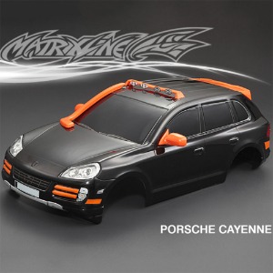 하비몬[선주문필수] [#PC201003R-1A] (완제품) 1/10 Porsche Cayenne Body Shell Finished w/Light Bucket (Black)[상품코드]MATRIXLINE