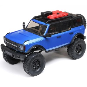 하비몬[#AXI00006T3] 1/24 SCX24 2021 Ford Bronco Hard Body 4WD RTR Scale Mini Crawler (Blue) w/2.4GHz Radio (하드 바디)[상품코드]AXIAL