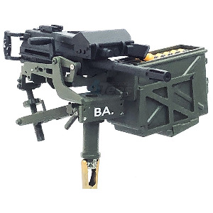 하비몬[#BA-H05] 1/10 Scale Model MK19 Auto. Grenade Launcher Replica (Large Ammo Box wo/ Shield) (미조립｜미도색｜머신건)■[상품코드]BA MODEL STUDIO