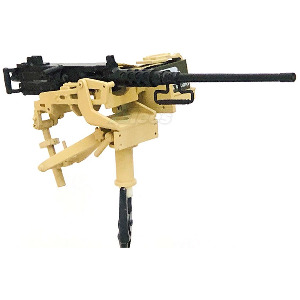 하비몬[#BA-H02] 1/10 Scale Model M2HB Browning .50 Caliber Machine Gun Replica (Standard Ammo Box wo/ Shield) (미조립｜미도색｜머신건)■[상품코드]BA MODEL STUDIO