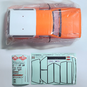 하비몬[#97400956] [도색완료｜LED 포함｜휠베이스 314mm] 1/10 EMO AT4 Painted Body Set (Orange)[상품코드]CROSS-RC