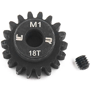 하비몬[#MG-10008] 18T HD Steel Mod1 Motor Gear Pinion w/5mm Bore (톱니 너비 7.4mm)[상품코드]YEAH RACING