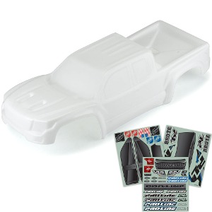 하비몬[#3513-17] [도색/커팅완료] X-Maxx Bash Armor Pre-Cut Monster Truck Body (White)[상품코드]PRO-LINE RACING