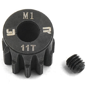 하비몬[#MG-10001] 11T HD Steel Mod1 Motor Gear Pinion w/5mm Bore[상품코드]YEAH RACING