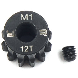 하비몬[#MG-10002] 12T HD Steel Mod1 Motor Gear Pinion w/5mm Bore[상품코드]YEAH RACING