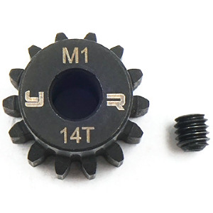 하비몬[#MG-10004] 14T HD Steel Mod1 Motor Gear Pinion w/5mm Bore[상품코드]YEAH RACING