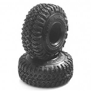 하비몬[#BRTR1-20BKD] [2개입] 1.0&quot; MAXGRAPPLER Tire GEKKO Black w/Open Cell Foams (크기 51.5 x 19mm)[상품코드]BOOM RACING