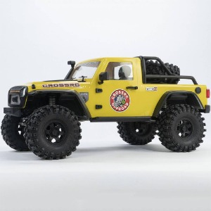 하비몬[#12월 입고예정] [완성품｜2단 미션] 1/8 Rhino EMO-X 4x4 Scale Rock Crawler ARTR (Yellow) (크로스알씨 1:8 스케일 트럭)[상품코드]CROSS-RC