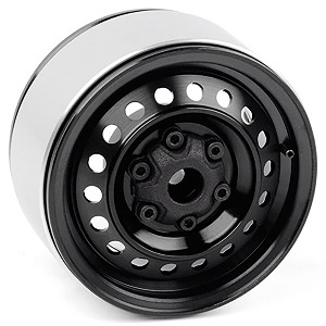 하비몬[선주문필수] [#VVV-C1225] [4개입] Rad 1.9&quot; Aluminum Internal Beadlock Wheels (Black)[상품코드]CCHAND