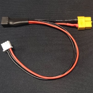 하비몬[#BM0310] [송/수신기 2셀 밸런스 충전잭] Charging Lead - Receiver and Transmitter 2S Balance Charge w/XT60 Female Connector (20cm｜20AWG)[상품코드]BEST-RCMODEL