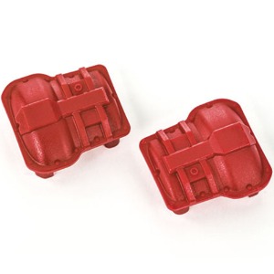 하비몬[#AX9738-RED] [2개입] TRX-4M Front and Rear Axle Covers (Red)[상품코드]TRAXXAS