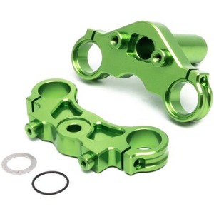 하비몬[#LOS364008] Aluminum Triple Clamp Set, Green: Promoto MX[상품코드]TEAM LOSI