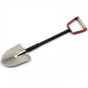 하비몬[YA-0721SV] (1/18 미니어처: 삽｜길이 4.7cm) 1/18th and 1/16th Scale Accessory Aluminum Shovel (트랙사스 TRX-4M)[상품코드]YEAH RACING
