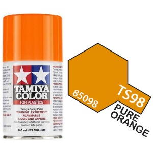 하비몬[TA85098] TS-98 Pure Orange (타미야 스프레이 TS98)[상품코드]TAMIYA