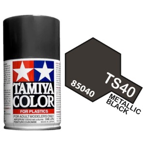 하비몬[TA85040] TS-40 Metallic Black Gloss (타미야 스프레이 TS40)[상품코드]TAMIYA