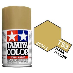 하비몬[TA85003] TS-3 Dark Yellow (타미야 스프레이 TS3)[상품코드]TAMIYA