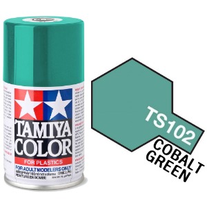 하비몬[TA85102] TS-102 Cobalt Green (타미야 스프레이 TS102)[상품코드]TAMIYA