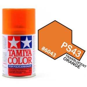 하비몬[TA86043] PS-43 Translucent Orange (타미야 스프레이 PS43)[상품코드]TAMIYA