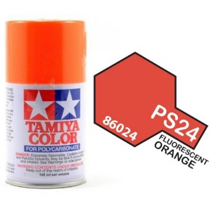 하비몬[TA86024] PS-24 Fluorescent Orange (타미야 스프레이 PS24)[상품코드]TAMIYA