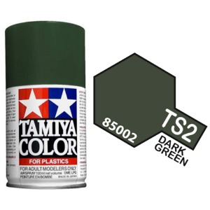 하비몬[TA85002] TS-2 Dark Green (타미야 스프레이 TS2)[상품코드]TAMIYA