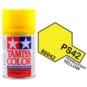 하비몬[TA86042] PS-42 Translucent Yellow (타미야 스프레이 PS42)[상품코드]TAMIYA