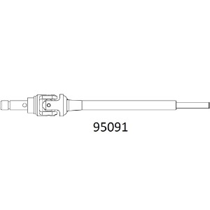 하비몬[#97401074] Front CVD Shaft (Long) for EMO-X (설명서 품번 #95091)[상품코드]CROSS-RC