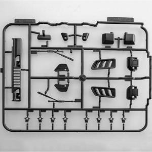 하비몬[#KB48794] ABS Parts Set for KB#48765 1/10 Jeep Gladiator Rubicon Hard Body Kit[상품코드]KILLERBODY