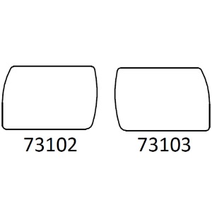 하비몬[#97401153] Side Mirror Decals for EMO-X2 (설명서 품번 #73102, 73103)[상품코드]CROSS-RC