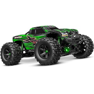 하비몬[**#CB77097-4-GRN] [2024 한정판｜완제품 + 조종기] 1/6 X-Maxx Ultimate 8S 4WD Brushless RTR Monster Truck w/Radio (Green)[상품코드]TRAXXAS