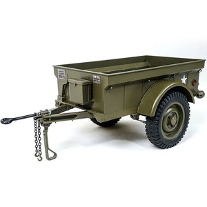 하비몬[**C1102] (완제품) 1/6 Trailer for Willys Jeep 1941 Military Scaler (록하비 윌리스 지프 트레일러)[상품코드]ROC HOBBY