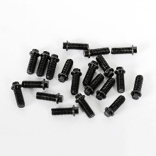 하비몬[단종] [Z-S0694] (20개입) Miniature Scale Hex Bolts (M3 x 8mm) (Black) (스케일 볼트 for Z-W0257)[상품코드]RC4WD