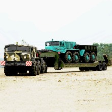 하비몬[■세트할인: 90100056｜90100034] (플래그십 버전｜미조립품) 1/12 BC8 8x8 Mammoth Military Truck Kit (Flagship Version) w/T247 Flatbed &quot;Lowboy&quot; Trailer Kit (크로스알씨 군용 트럭)[상품코드]-